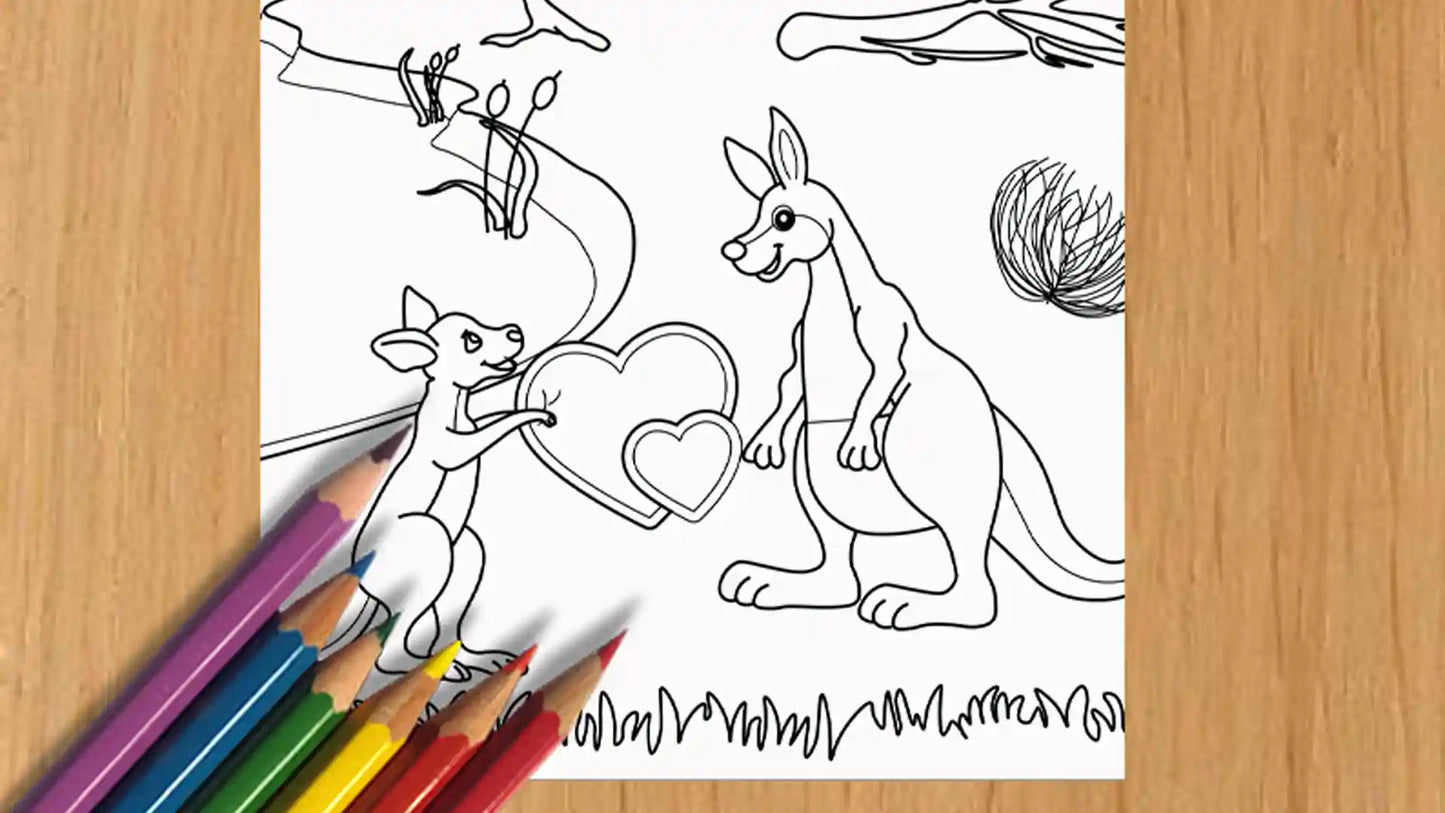 Printable Woodland Animals Adult Coloring Pages