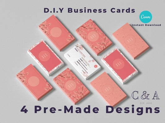 4 Free Unique Business Card Designs